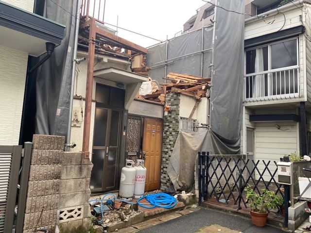木造平屋3棟解体工事(東京都昭島市緑町)　工事後の様子です。